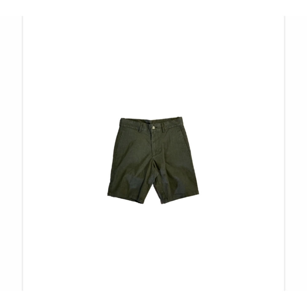 Mens Olive Green Shorts (28)